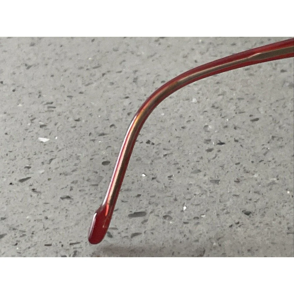 Nygard Eyeglasses Eye Glasses Frames ONLY Red Cen full rim 54-14-141